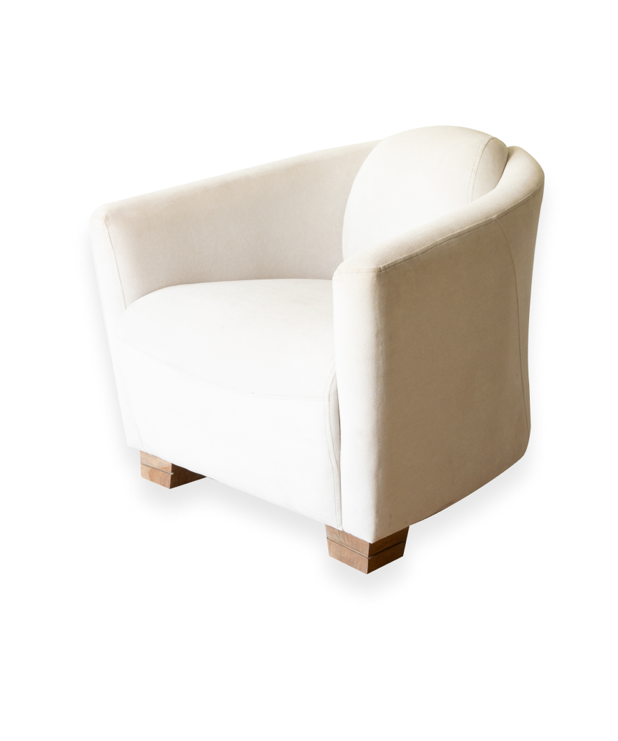 White Armchair