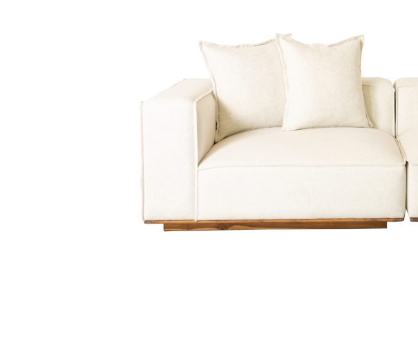 Plain Console with Teak Mirror